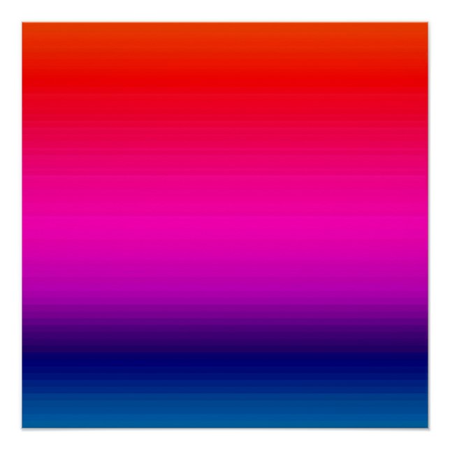 Póster Espectro de Colores Horizontales 20x20 (Anverso)