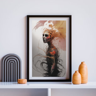 Póster Espectro en Flor