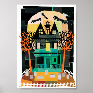 Póster Espectros de la casa encantada