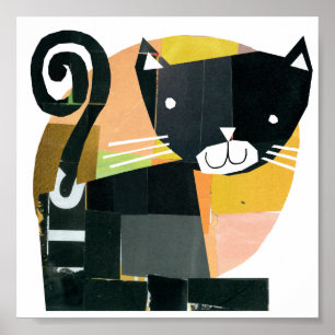 Póster Espectros del gato negro