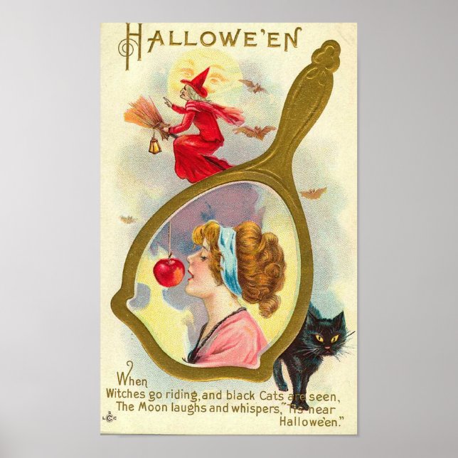 Póster Espejo de Halloween (Frente)