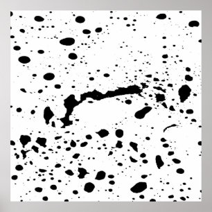 Póster Espejo monocromo