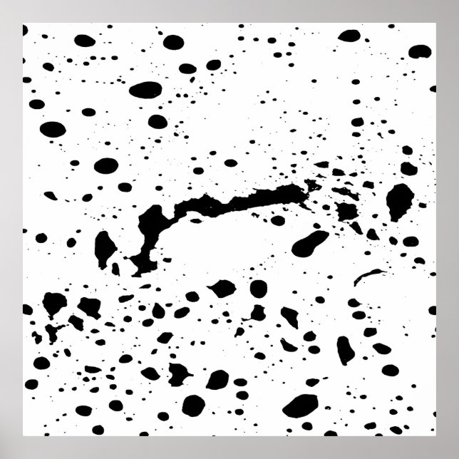 Póster Espejo monocromo (Frente)