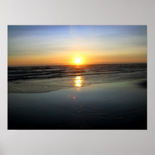 Póster Espejo Playa