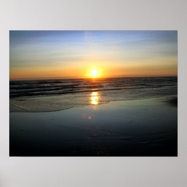 Póster Espejo Playa (Frente)