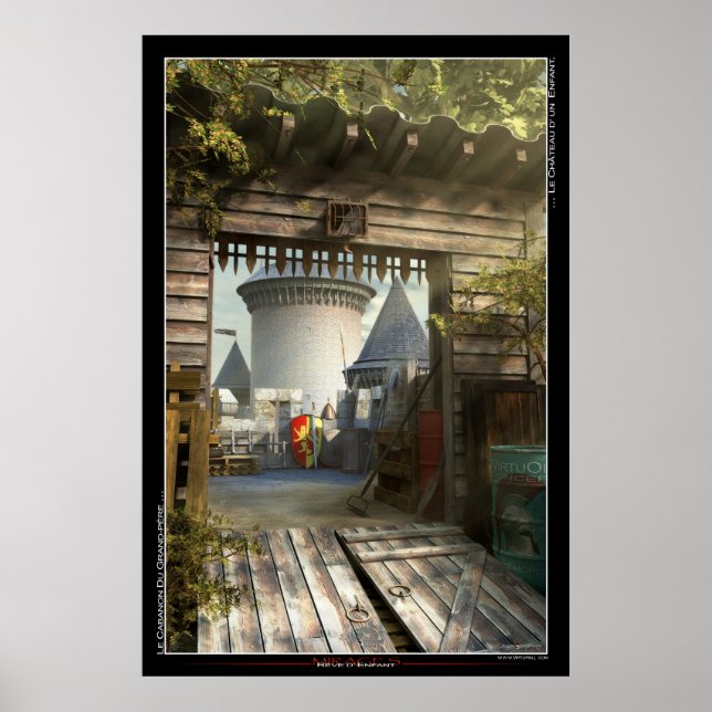 Póster Espejos - Sueño infantil (Frente)