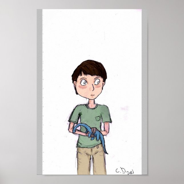 Póster espeluznante (Frente)