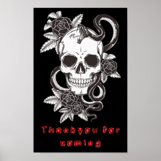 Póster espeluznante de Halloween 👻🩸