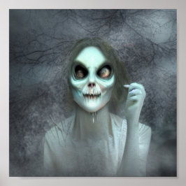 Póster Espeluznante Fantasma