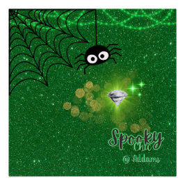Póster Espeluznante fiesta de Moda de Halloween