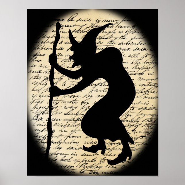 Póster Espeluznante Poster de brujas (Frente)