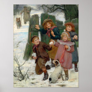 Póster Espera, Aquí Viene   Arthur John Elsley