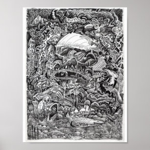 Póster Esperando al Maelstrom