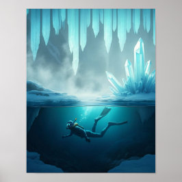 Póster Esperando el deshielo de primavera