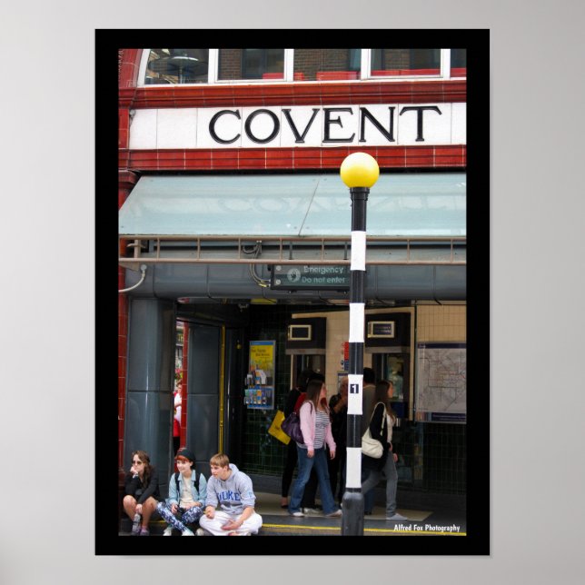 Póster Esperando en Covent (Frente)