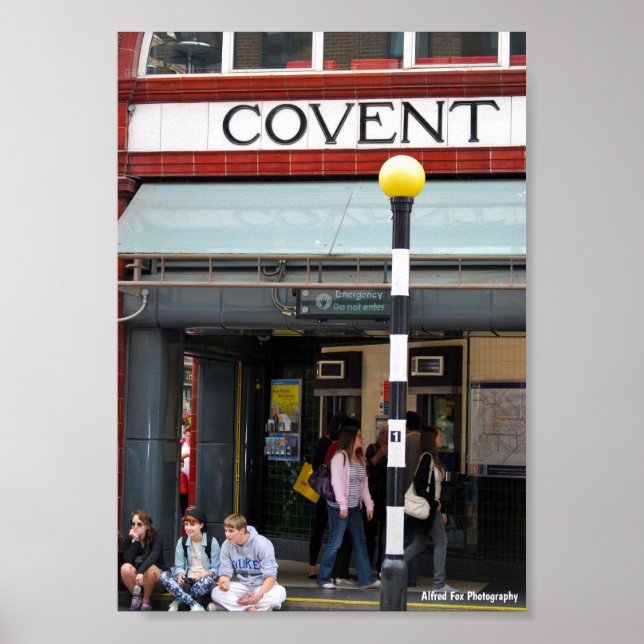 Póster Esperando en Covent (Frente)