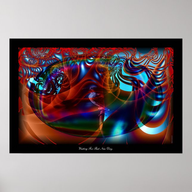 Póster Esperando Ese Nuevo Día. (Frente)