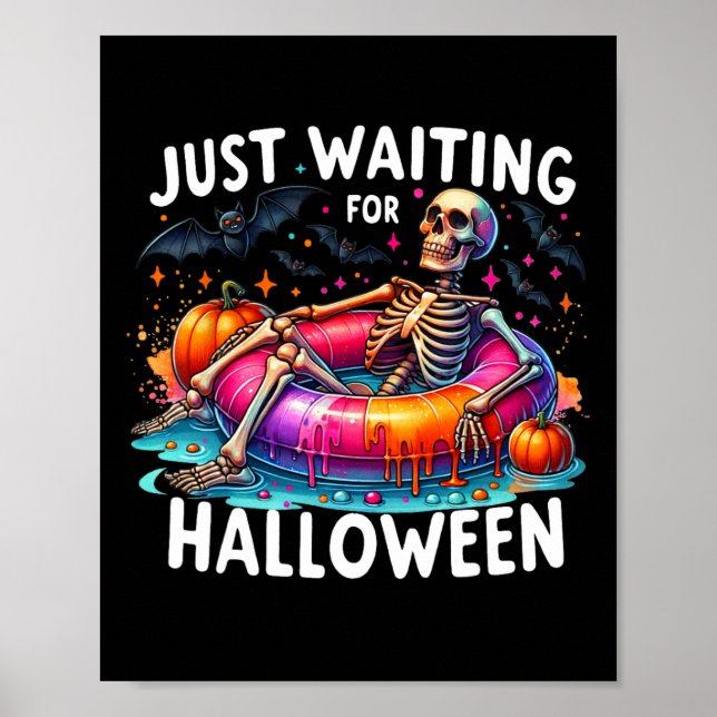 Póster Esperando Halloween 1 (Frente)
