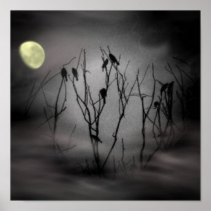 Póster Esperando medianoche