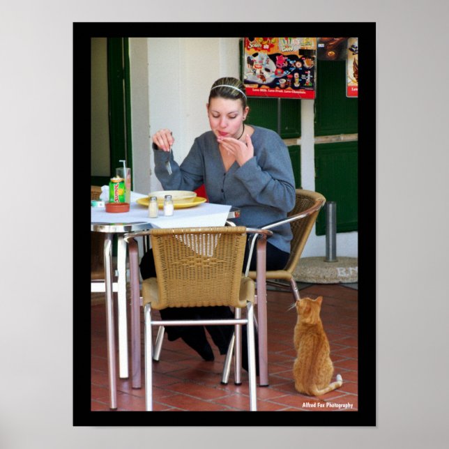 Póster Esperando pacientemente (Frente)