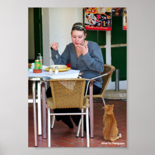Póster Esperando pacientemente