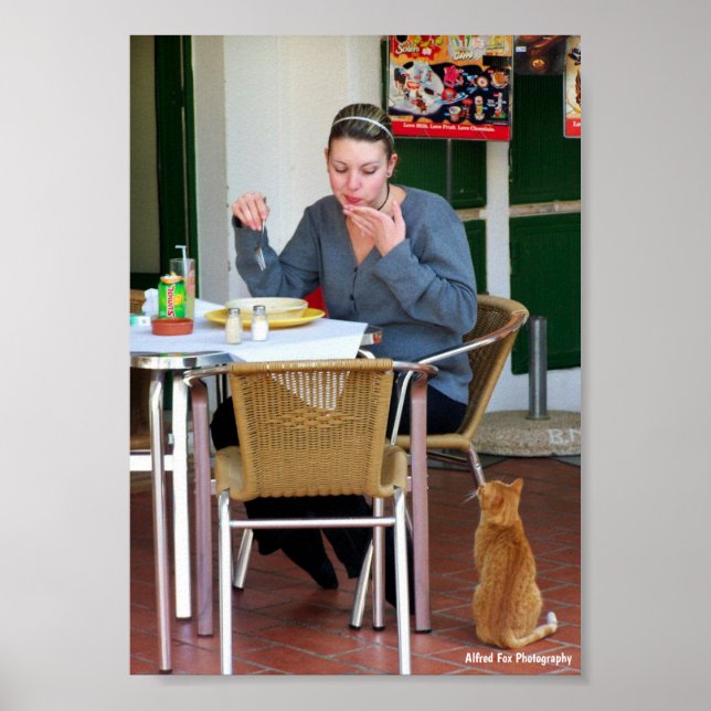 Póster Esperando pacientemente (Frente)