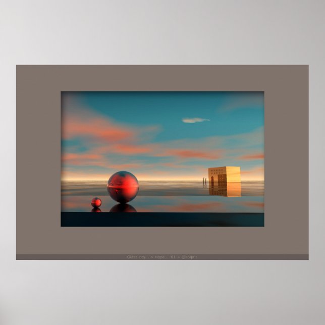 Póster Esperanza. (Frente)