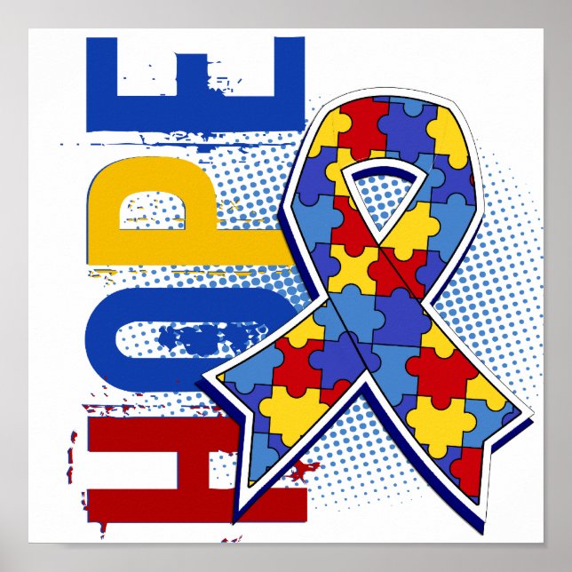Póster Esperanza 2 autismo (Frente)