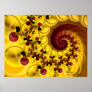 Póster Esperanza Abstract Art