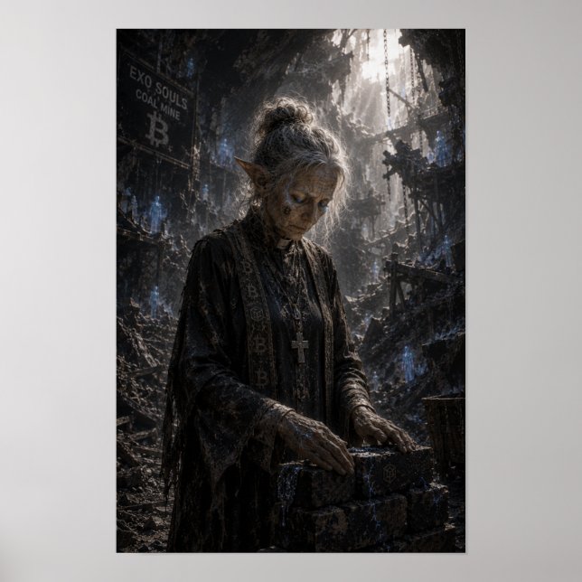 Póster Esperanza / Albañil / Mina de Carbón (Frente)