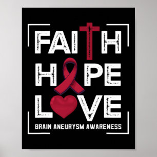 Póster Esperanza Amor Conciencia sobre el neuralismo cere