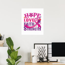 Póster Esperanza-amor-fe-fuerza