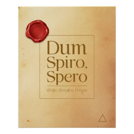 Póster Esperanza Cita latina