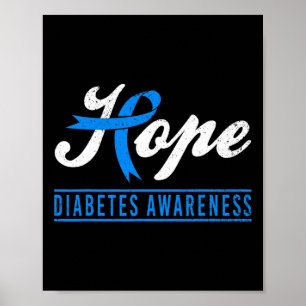 Póster Esperanza Diabetes Sensibilización Cinta Diabética