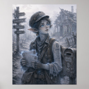 Póster Esperanza / El cartero / El pueblo abandonado