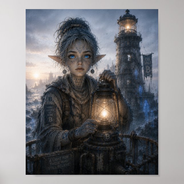 Póster Esperanza / Guardián del Faro / Orilla de Nieblas (Frente)