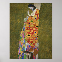 Póster Esperanza II de Gustav Klimt (1907-1908)