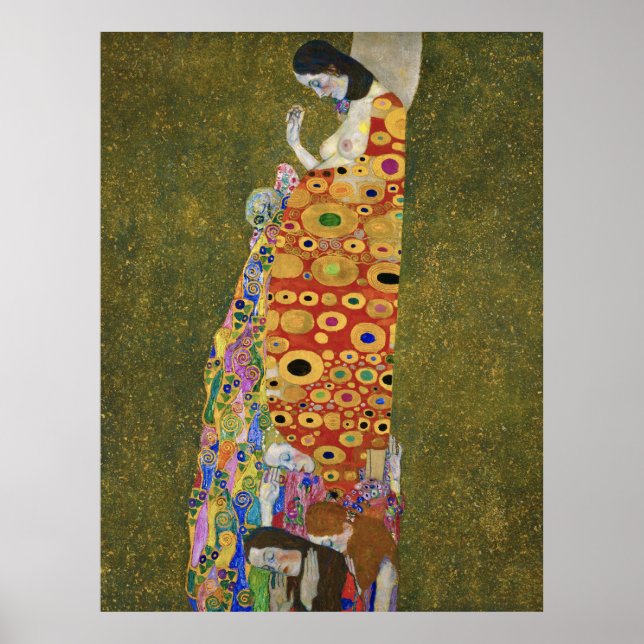 Póster Esperanza II de Gustav Klimt (1907-1908) (Frente)