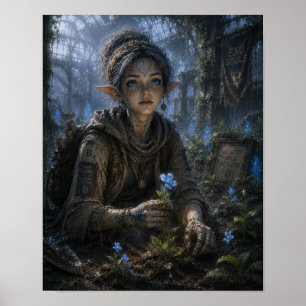 Póster Esperanza / Jardinero / Ruinas del Jardín Botánico
