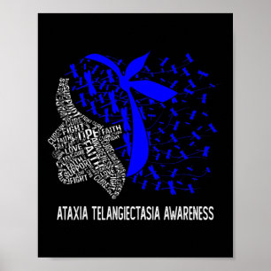 Póster Esperanza Lucha contra la Telangiectasia Ataxia Co