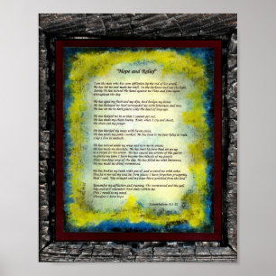 Póster Esperanza y socorro