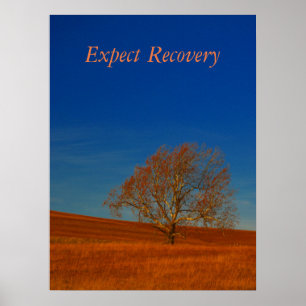 Póster Esperar Poster de recuperación