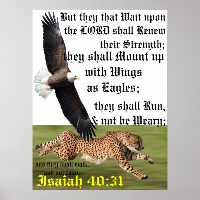 Póster Esperen al Señor. III (Frente)