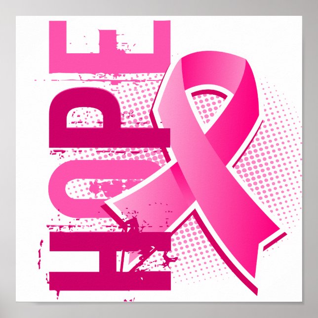 Póster Espero 2 Cáncer de Mama (Frente)