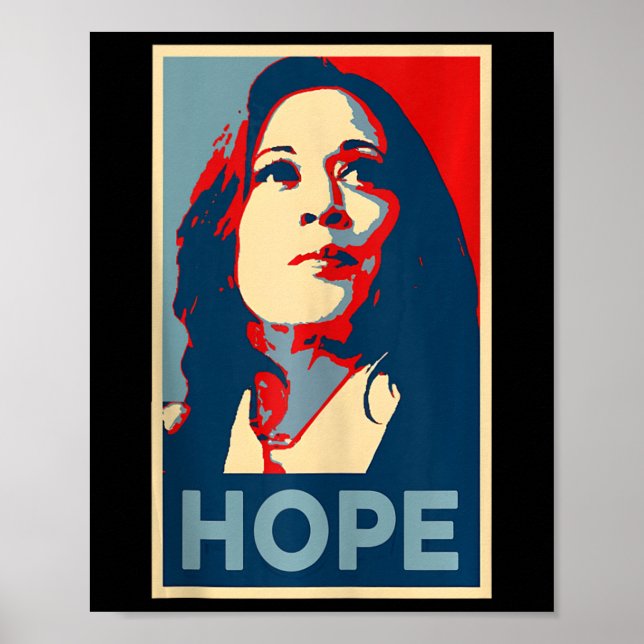 Póster Espero que Kamala Harris Hope Poster 47th Vote Emp (Frente)