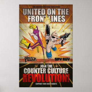 Póster Espía/Possum - poster de la Revolución de la Contr