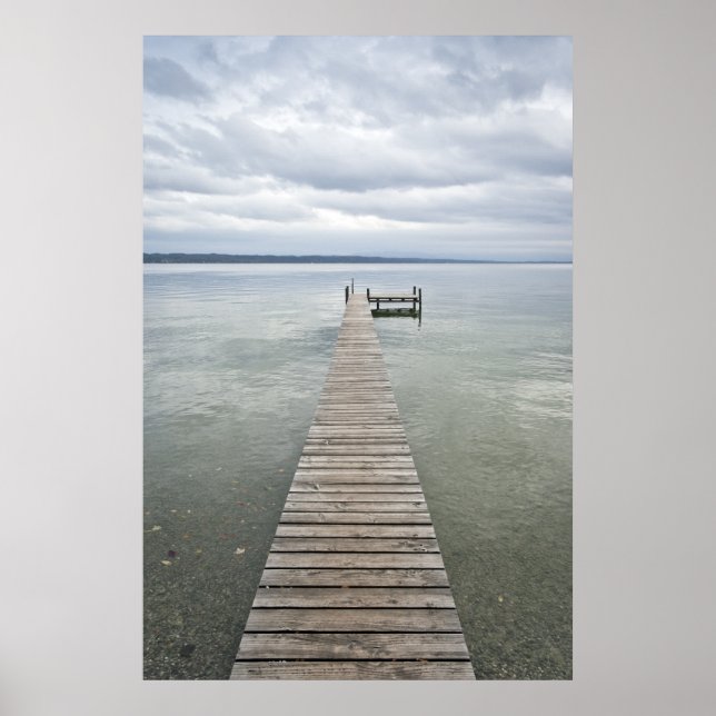 Póster espigón de madera (Frente)