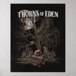 Póster Espinas del Edén - Diseño de Streetwear Gótico