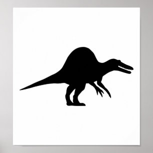 Póster Espinosaurio dinosaurio