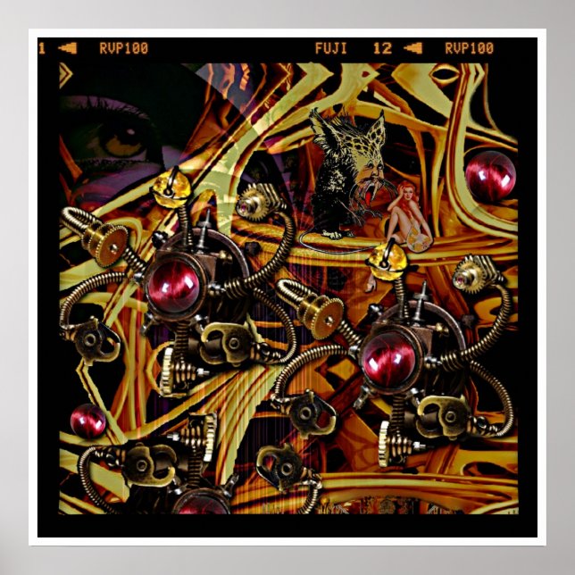 Póster Espio Con Mi Pequeño Ojo (Frente)